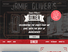 Tablet Screenshot of jamieoliversdiner.com